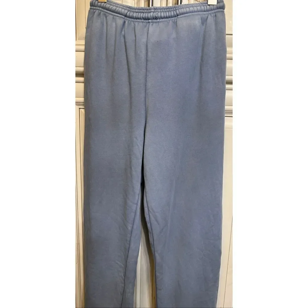 Gap Teen Big Boys Elastic Waist Pull-on Jogger Sweatpants Blue Size 14-16